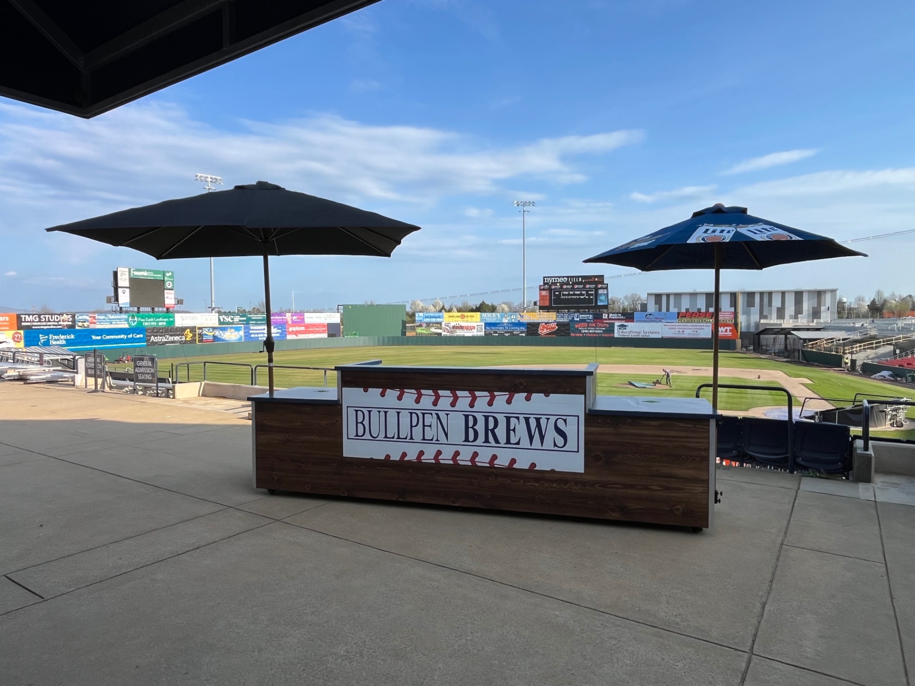 Bullpen Brews — concourse
