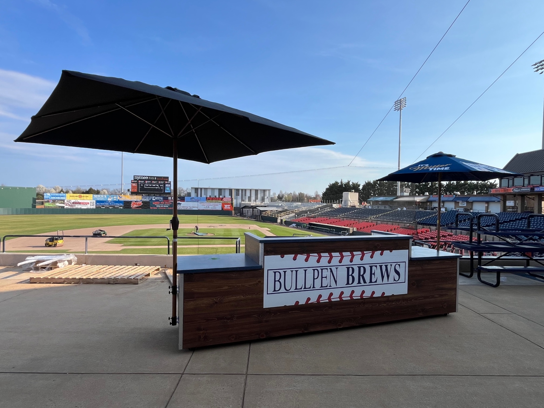 Bullpen Brews — field view