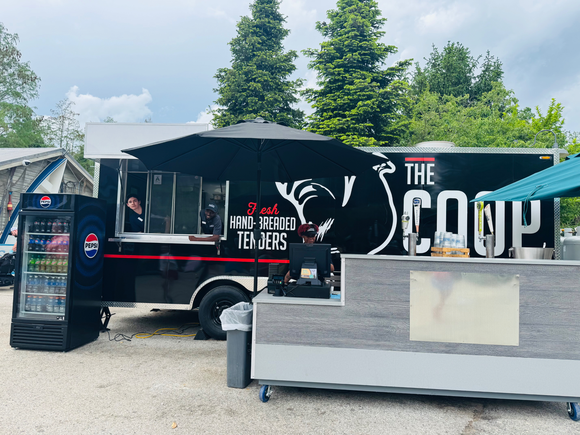 The Coop in service