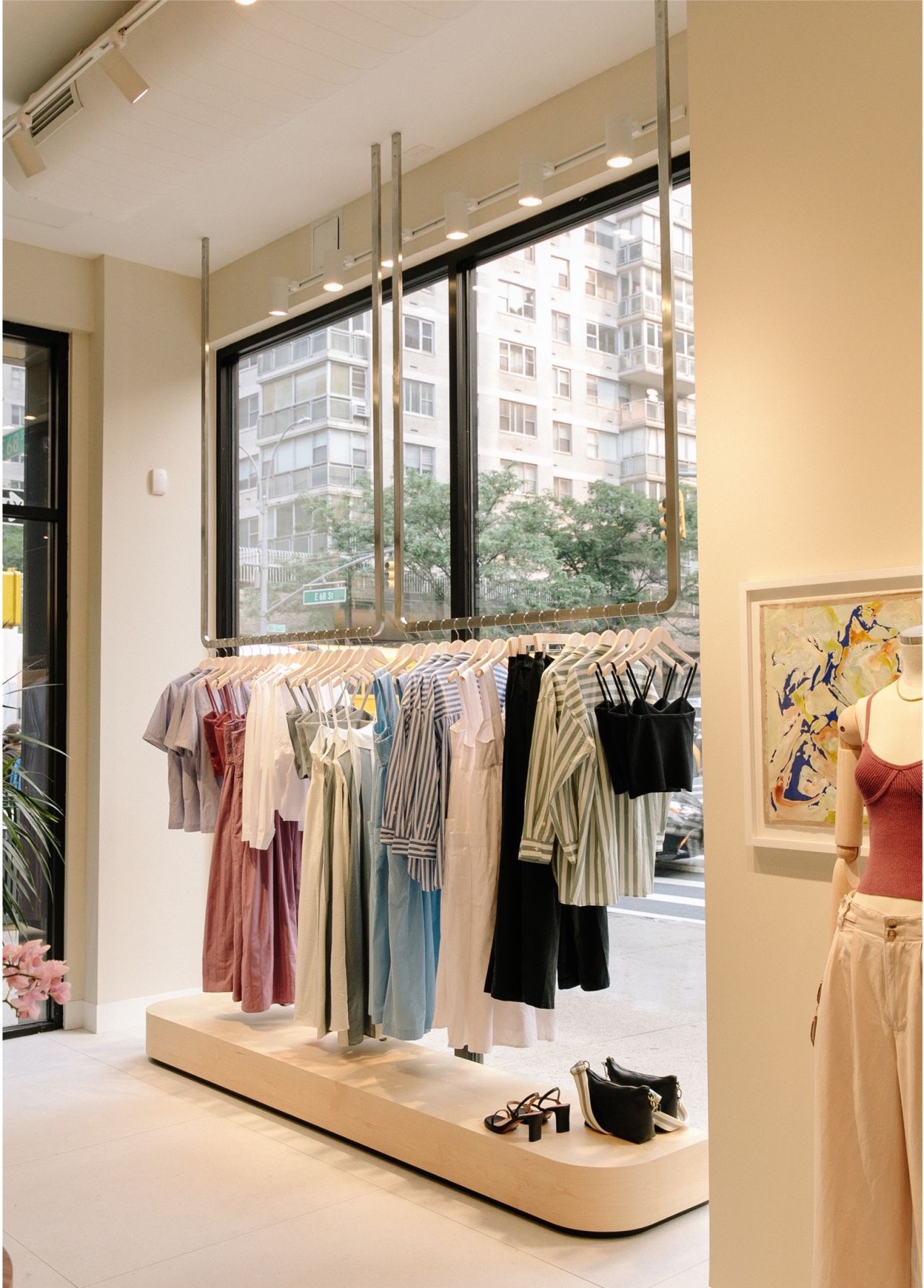 Window display platform